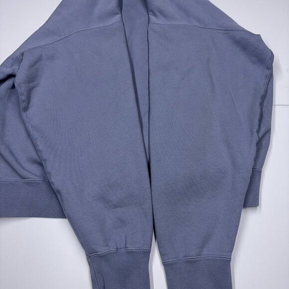 Nike Men's Sweatshirt Solo Swoosh Fleece Crewneck Blue - Size XL - Picture 4 of 9